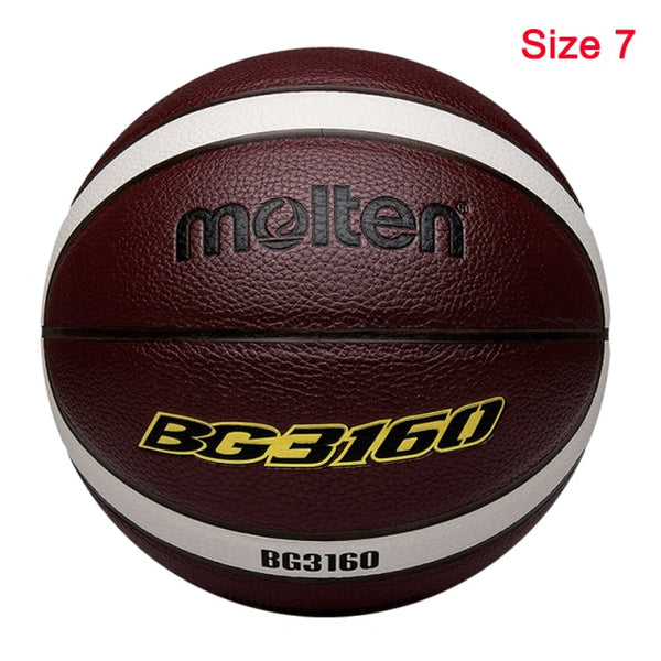 Professional Men Basketball Ball PU Material Size 7/6/5 Outdoor Indoor Match Training Basketball High Quality Women baloncesto