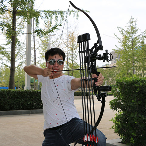 Hunting Bow Take-down Bow for Shooting Archery Recurve Bow with Aiming Point Outdoor Sports Shooting 30/40lbs