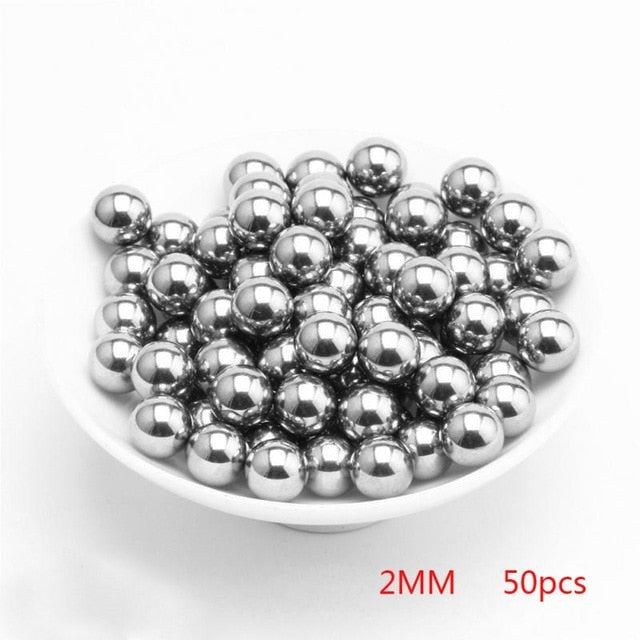 Dia Bearing Balls New  High Quality Stainless Steel Precision 2mm 3 mm 4mm 5mm 6mm 50Pcs/200Pcs for Bcycles Bearings #15