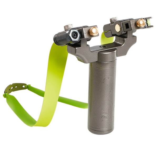 Laser Slingshot with Rubber Band High Precision Powerful 98K Shooting Slingshot Catapult for Outdoor Hunting Game