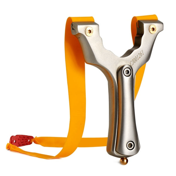 Laser Slingshot with Rubber Band High Precision Powerful 98K Shooting Slingshot Catapult for Outdoor Hunting Game