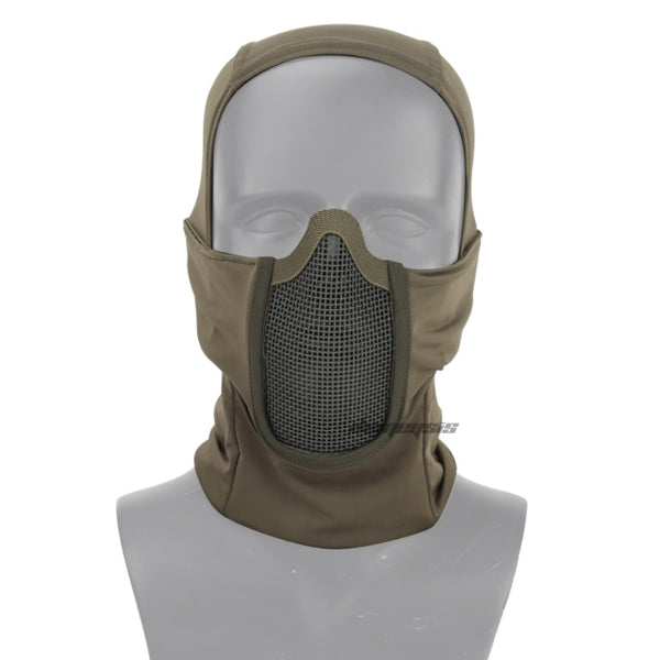Tactical Balaclava Headgear Mask Army Airsoft Paintball Full Face Mask Breathable Outdoor Hunting Wargame CS Protection Mask